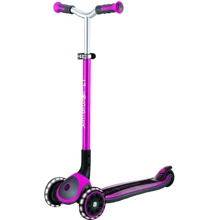 Самокат GLOBBER серии MASTER LIGHTS розовый, колеса с подсветкой, до 50кг, 4+ (662-110-2): Количество колес 3
