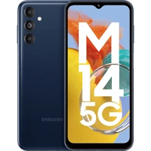 Смартфон Samsung Galaxy M14 5G 6/128Gb Berry Blue M146B: Дисплей 6.6" PLS LCD (1080 x 2408) / 400 ppi / Gorilla Glass 5