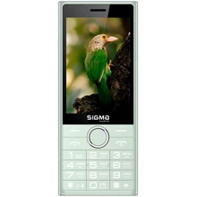 Мобильный телефон Sigma mobile X-style 353 TREND Mint (UA UCRF): Дисплей 3.5" LCD (480х320)