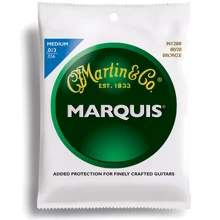 Струна для гитар Струны MARTIN M1200 Marquis 80/20 Bronze Medium (13-56): Тип Комплект струн