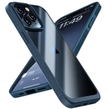 Чехол для iPhone Mobile Case TPU+PC Pulse Blue for iPhone 15 Pro: Цвет синий