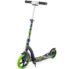 Самокат Trolo Raptor 8+ (green-graphite) до 100кг: Количество колес 2