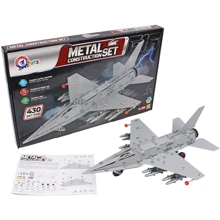 Конструктор металлический Technok toys Истребитель F-16 430 дет. (9598): Производитель TECHNOK TOYS