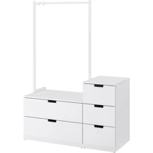 Комод ІКЕА NORDLI 120х169 см (092.952.86): undefined undefined