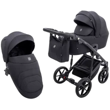 Коляска 2 в 1 Adamex Mobi Air Thermo New Lux TK-53 черный (681088): Тип коляски Универсальная коляска (2-в-1)