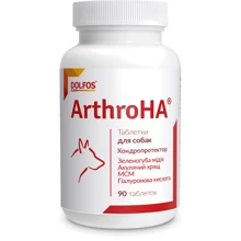 Витаминно-минеральная добавка Dolfos ArthroHA для лечения болезней суставов у собак 90 табл. (521-90): Производитель Dolfos