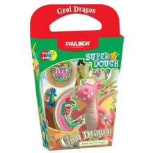 Масса для лепки Paulinda Super Dough Cool Dragon Дракон розовый (PL-081378-15): Производитель PAULINDA
