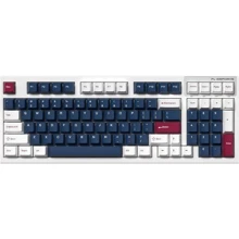 Клавіатура FL Esports FL980 V2 White body Metal Heart Kailh MX Cool Mint South LED wireless Three-Mode: Підключення бездротове