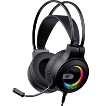 Наушники Havit HV-H2040d RGB Black: Тип конструкции полноразмерные