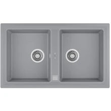 Кухонная мойка Teka STONE 90 B-TG 2B 115260007 серый металлик: Форма Прямоугольная