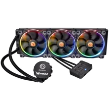 Кулер Thermaltake Water 3.0 Riing RGB 360 (CL-W108-PL12SW-A): Уровень шума, dB 26.4