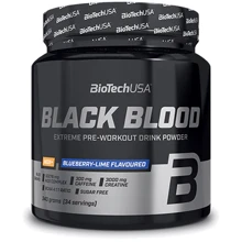 Предтренировочный комплекс BiotechUSA Black Blood NOX+ 340 g / 34 servings / Blueberry-lime: Тип Комплекс до тренировки