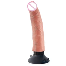 Вибратор Vibrating Cock Flesh, 17,5х4,8 см: Для кого Унисекс