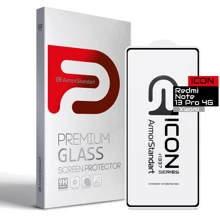 Аксессуар для смартфона ArmorStandart Tempered Glass Icon Black for Xiaomi Redmi Note 13 Pro 4G (ARM73386): Совместимость Xiaomi Redmi Note 13 Pro 4G