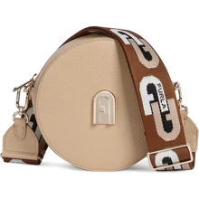 Женская сумка кросс боди Furla Sleek Mini бежевая (1057277): Пол Женский