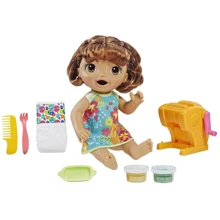 Лялька Hasbro Baby Alive Малятко брюнетка і Макарони (E3696): Вік від 3 років