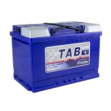 TAB 6СТ-75 АзЕ (TPB75-0) Polar Blue Euro: Ємність, Ач 75