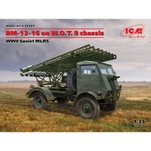 БМ-13-16 ICM на шасси Британского грузовика W.O.T. 8, Вторая мировая война: Производитель ICM