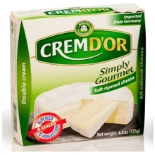 Сыр Kaserei CremDor Simply Gourmet 60% 125 г (DLR5101): Вес нетто 125 г