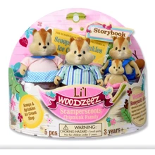 Набор фигурок Li`l Woodzeez Семья Бурундуков (6158M): Тип Набор игровых фигурок