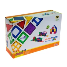 Конструктор Playmags магнітний набір 50 ел. (PM153): Кількість деталей, шт. 50