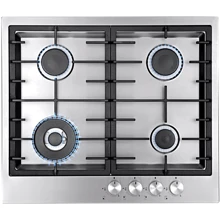 Варильна поверхня газова Kernau KGH 6422 TCI X FLAT: Розташування панелі спереду
