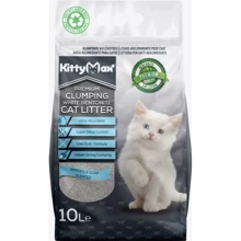 Наповнювач для котячого туалету Kitty Max бентонітовий білий марсельське мило 10 л: Вид Глиняный