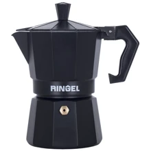 Кавоварка RINGEL Barista на 3 чашки (RG-12100-3): Колір чорний