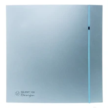 Витяжний вентилятор Soler & Palau SILENT-100 CRZ SILVER DESIGN-3C: Призначення побутовий