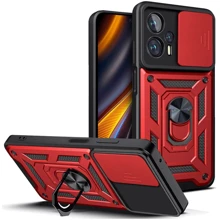 Чехол для телефонов Mobile Case Camshield Serge Ring Red for Xiaomi Poco X4 GT: Совместимость Xiaomi Poco X4 GT