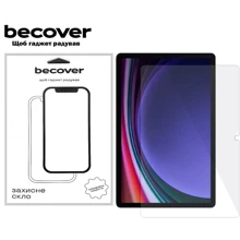 Аксессуар для планшетных ПК BeCover Tempered Glass Clear for Samsung X810 Galaxy S9 Plus/X820 Galaxy Tab S10 Plus (712271): Цвет прозрачный