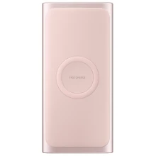Внешний аккумулятор Samsung Power Bank 10000mAh Wireless Charging Pink (EB-U1200CPEGWW): Количество USB 1