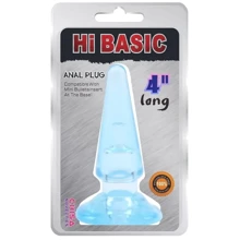 Анальный плаг HI BASIC SASSY Anal Plug - Blue, 291345: Для кого Унисекс