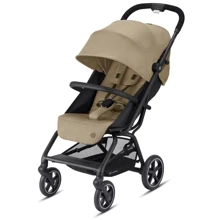 Прогулочная коляска Cybex Eezy S 2 Plus Classic Beige mid beige, с бампером, бежевый (520002823): Тип коляски прогулочная