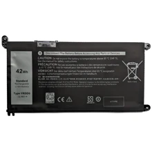 Батарея для ноутбука Dell YRDD6 Inspiron 14Z-5482 11.4V Black 3600mAh OEM (88428): Сумісність Dell Inspiron 3493, 3582, 3593, 3793 Dell Inspiron 5481, 5482, 5485, 5491, 5493 Dell Inspiron 5584, 5585, 5590, 5593, 5594, 5598 Dell Inspiron 5765, 5767, 5770 Dell Vostro 3491, 5481, 5490, 5581, 5590