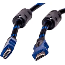 Кабель і перехідник PowerPlant HDMI - HDMI, 3м, позолочені коннектори, 1.4V, Nylon (KD00AS1202): Тип кабель