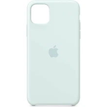 Чехол для iPhone TPU Silicone Case Sea Foam for iPhone 11 Pro Max: Цвет голубой