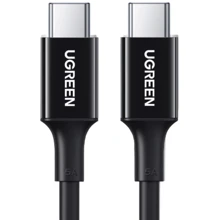 Кабель Ugreen USB-C to USB-C 100W 5A 2m Black (80372): Тип USB-C - USB-C
