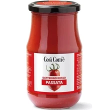 Томатне пюре Cosi' Com'e' Пасата з томатів Черрі Даттерино червоних 350 г (8017995100327): undefined undefined