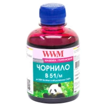 Чернила WWM Brother DCP-T300/T500W/T700W 200г Magenta Water-soluble (B51/M): Цвет Magenta