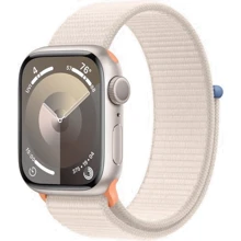 Apple Watch Series 9 41mm GPS Starlight Aluminum Case with Starlight Sport Loop (MR8V3) Apple Watch Series 9 41mm GPS Starlight Aluminum Case with Starlight Sport Loop (MR8V3)
