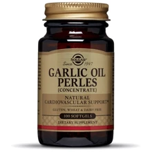Solgar Garlic Oil Perles (Concentrate) 100 Softgels: Форма выпуска Капсулы