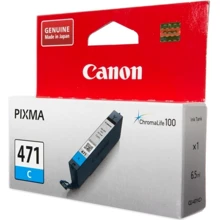 Картридж Canon CLI-471 Cyan (0401C001): Виробник Canon