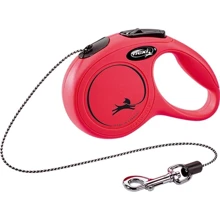 Поводок-рулетка Flexi Classic XS до 8 кг 3 м червоний (4000498022405): Тип шнура трос