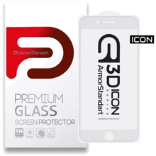 Защитное стекло для iPhone ArmorStandart Tempered Glass Icon 3D White for iPhone 8 Plus / 7 Plus (ARM55983-GI3D-WT): Тип защиты экрана на экран