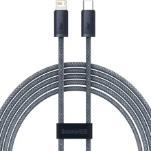 Кабель Baseus Cable USB-C to Lightning Dynamic Series Fast Charging 20W 2m Gray (CALD000116): Тип USB-C - Lightning