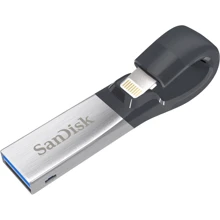 USB-флешка SanDisk 32GB iXpand USB 3.0/Lightning (SDIX30C-032G-GN6NN): Стандарт USB USB 3.0, Lightning