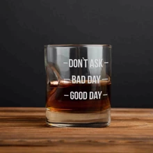 Стакан BeriDari с пулей "Don't ask. Bad day. Good day" для виски 300 мл: Производитель BeriDari