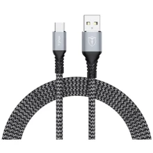 Кабель T-PHOX USB Cable to USB-C Jagger 1m Grey (T-C814 grey): Тип USB Cable - USB-C