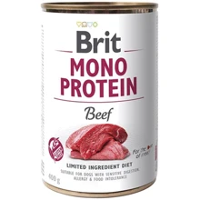Влажный корм для собак Brit Mono Protein с говядиной 400 г (8595602555338): Тип Влажный корм